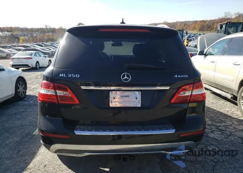 2015 Mercedes-Benz Ml 350 4Matic z USA, uszkodzony, nr VIN 4JGDA5HB6FA516492